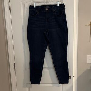 Liverpool Women's Deep Indigo Skinny Jeans